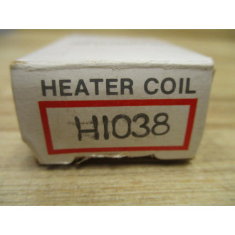 Cutler Hammer H-1038 Eaton Overload Heater Element  1038