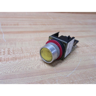 Allen Bradley 800MR-A9 Push Button Assy Yellow 800MRA9 (Pack of 5) - Used Allen Bradley 800MR-A9 Push Button Assy Yellow 800MRA9 (Pack of 5) - Used