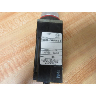 Allen Bradley 800MR-FXNP16X PushPull Push Button 800MRFXNP16X - Used