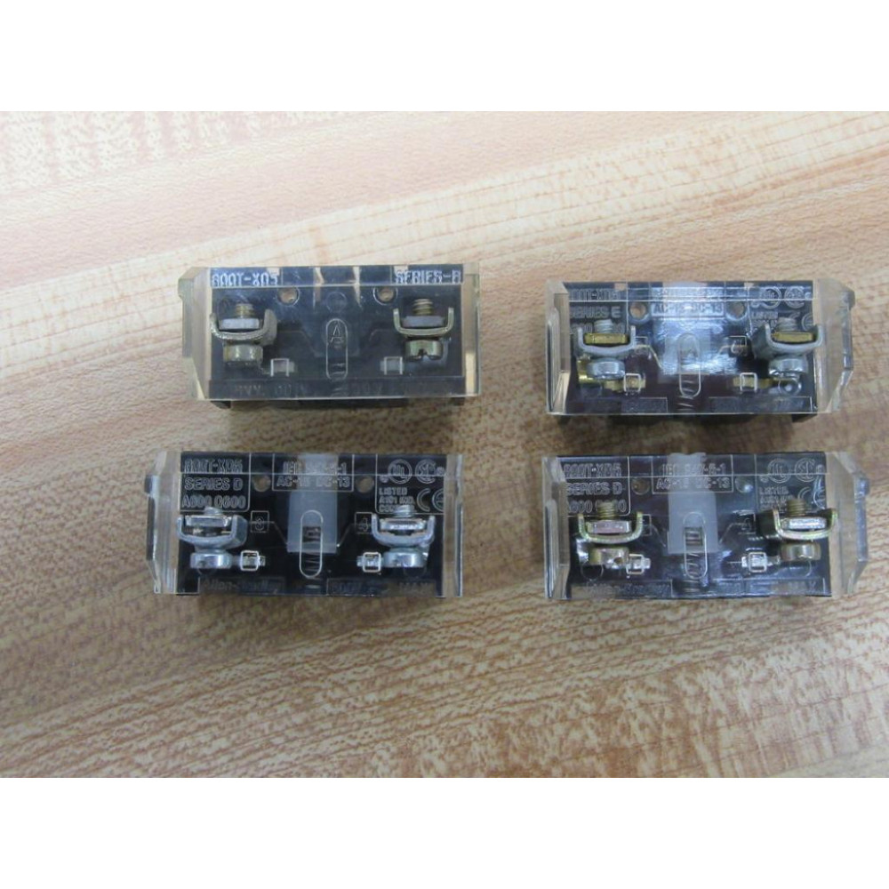 Allen Bradley 800T-XD5 Contact Block 800TXD5 (Pack of 4) - New No Box