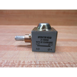 Allen Bradley Z-16068 Lever Type Head WOut Plunger - Used