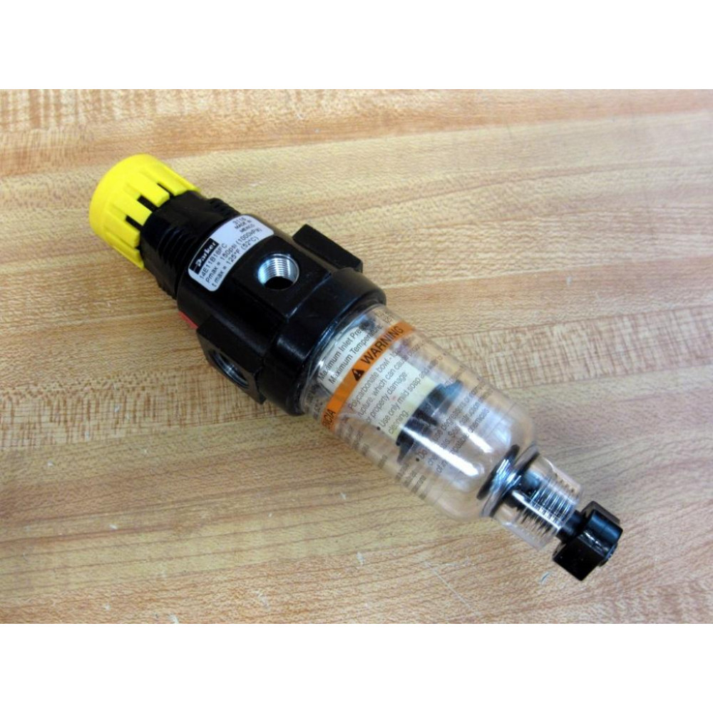 Parker 14E11B18FC Pneumatics Filter Regulator - New No Box Parker 14E11B18FC Pneumatics Filter Regulator - New No Box