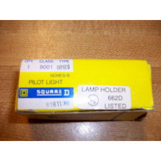 Square D 9001-OR120 Pilot Light 9001-0R120 (Pack of 3)