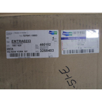 Dayle Yang Mechatronics DCF-12S Cooler Fan EMTRA0233 Dented Metal Guard