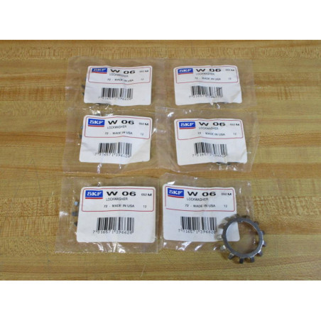SKF W-06 Lockwasher W06 (Pack of 6)
