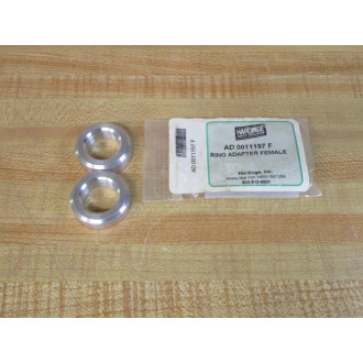 Hardinge AD 0011197 F Ring Adapter Female AD0011197F (Pack of 2)