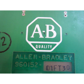Allen Bradley 960152 16-Slot Backplane 960152-01FT30 - Used