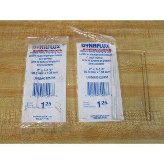 Dynaflux UVMAG125PM Plastic Magnifying Lens 125 Z87.1 (Pack of 2)