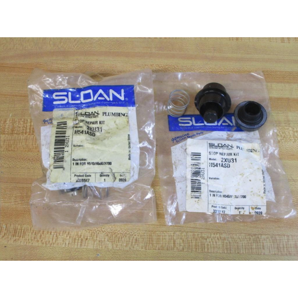 Sloan Valve H541ASD Stop Repair Kit 2XU31 (Pack of 2)