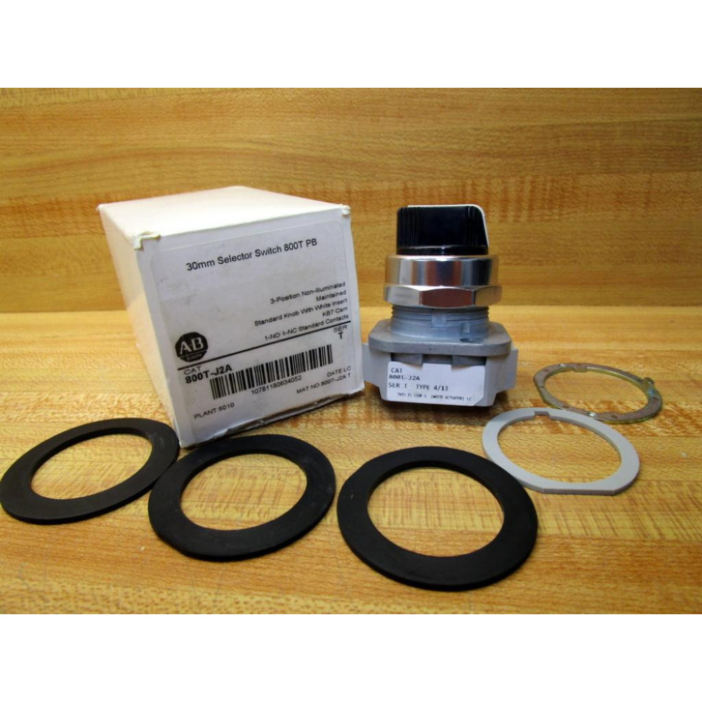 Allen Bradley 800T-J2A Selector Switch 800TJ2A Ser. T,