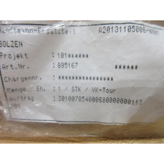 Handtmann 895167 Bolt (Pack of 2)