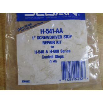 Sloan Valve H-541-AA 1" Screwdriver Stop Repair Kit H541AA
