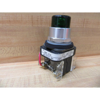Allen Bradley 800T-QT10G Pushbutton Green W800T-XA, Blank - New No Box
