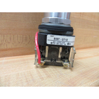 Allen Bradley 800T-QT10G Pushbutton Green W800T-XA, Blank - New No Box