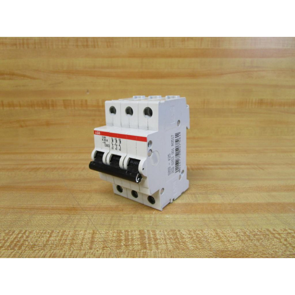 ABB S203-K25A 25A Circuit Breaker S 203 K 25 A Chipped - Used ABB S203-K25A 25A Circuit Breaker S 203 K 25 A Chipped - Used