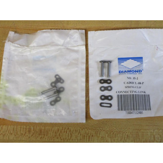 Diamond Chain Company C-6282CL-08-P Connecting Link 35-2 (Pack of 2)