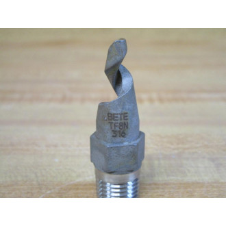 Bete TF8N Stainless Steel Hollow Cone Spray Nozzle TF8 (Pack of 2) - New No Box