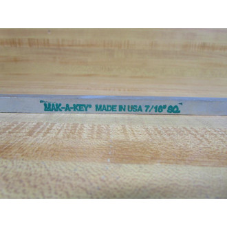 MAK-A-KEY 716"SQ Key Stock 716" (Pack of 2) - New No Box