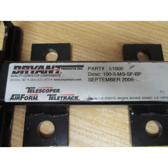 Bryant 51000 100-3-MS-SF-BP Telescoping Takeup - New No Box