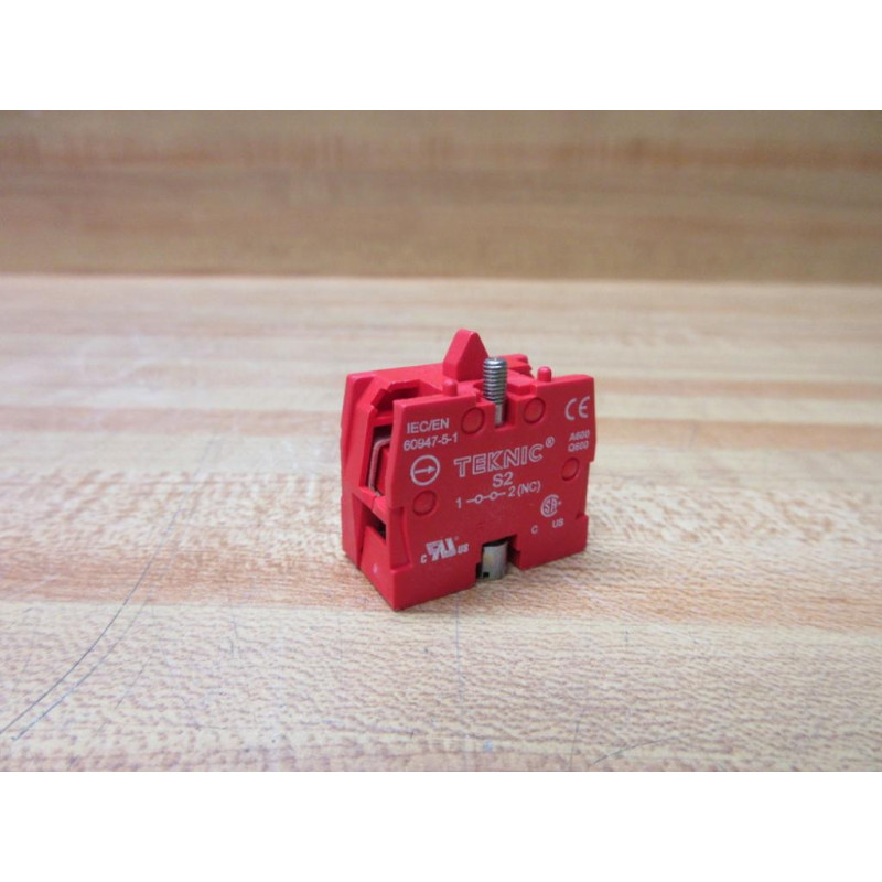 Teknic S2 Contact Block - New No Box