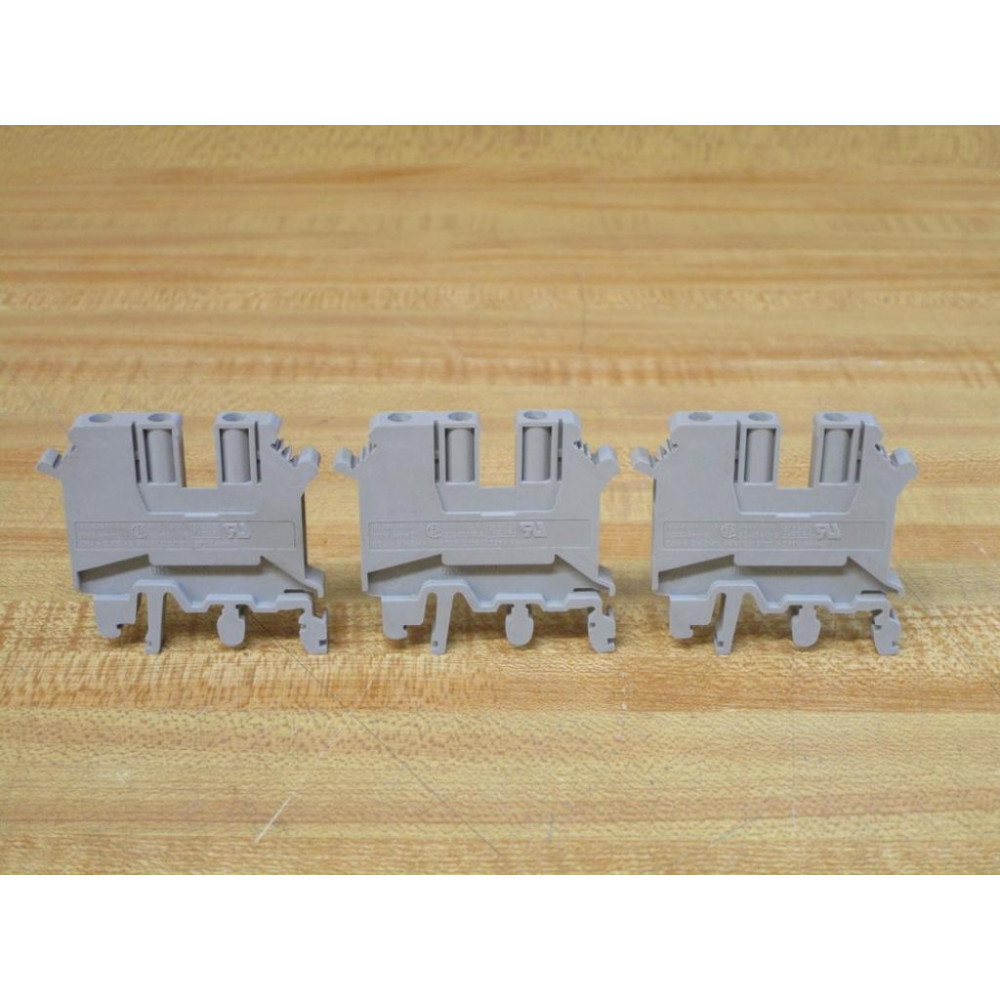 Phoenix Contact UK5-TWIN 1-Level Terminal Block 1923021 (Pack of 3) - Used Phoenix Contact UK5-TWIN 1-Level Terminal Block 1923021 (Pack of 3) - Used