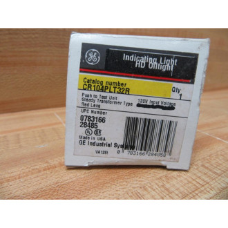 General Electric CR104PLT32R Red Push Button GE WO Contacts