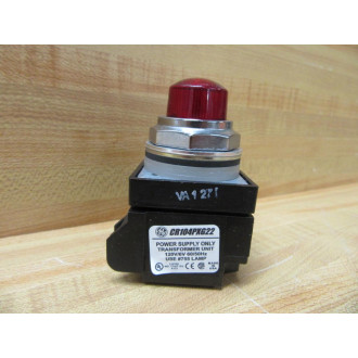 General Electric CR104PLT32R Red Push Button GE .