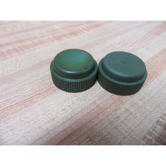 Allen Bradley 800H-N5B Green Button Cover 800H-N100G - Used