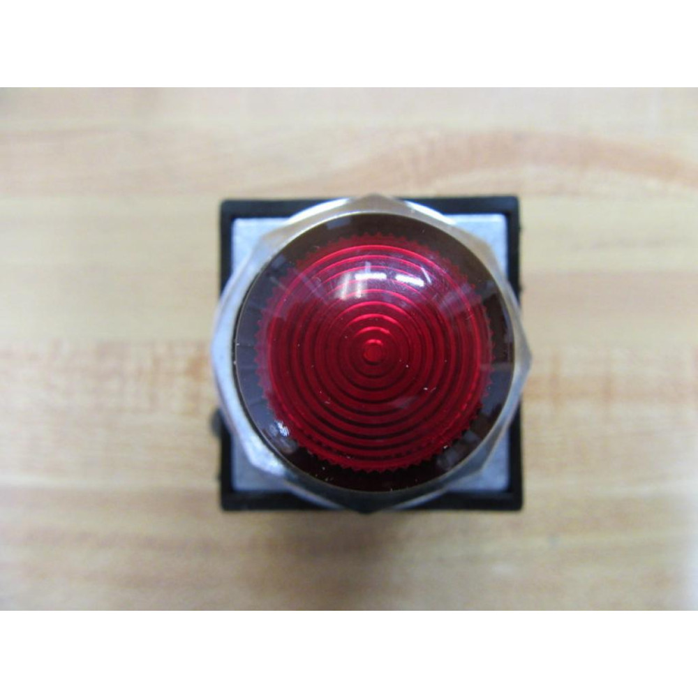 General Electric CR104PLT32R Red Push Button GE
