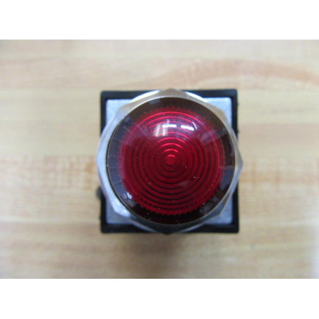 General Electric CR104PLT32R Red Push Button GE