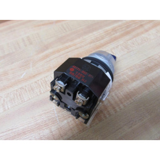 Allen Bradley 800T-16JX91KB7 Selector Switch Blue-Ser T - Used
