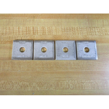Unistrut P1063SS Stainless Steel Plate Fitting (Pack of 4) - New No Box