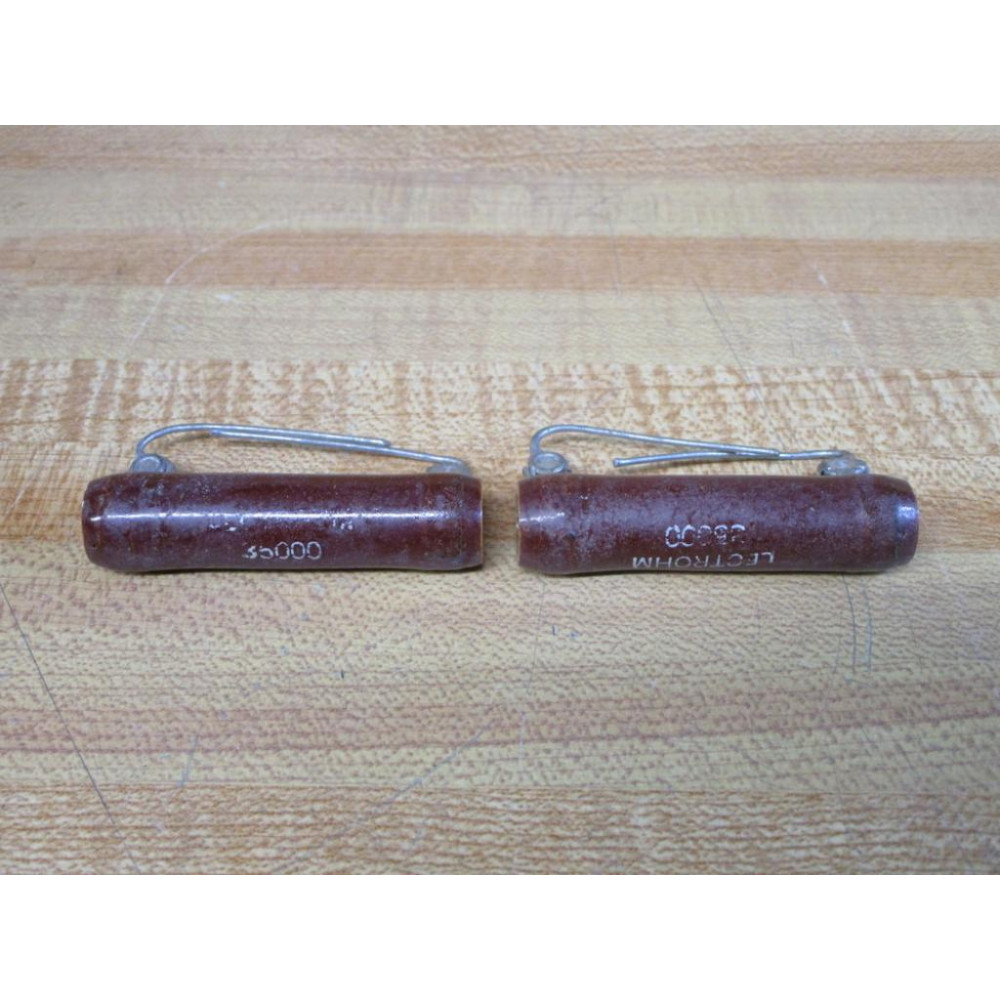 Lectrohm 35000 Resistor (Pack of 2) - Used