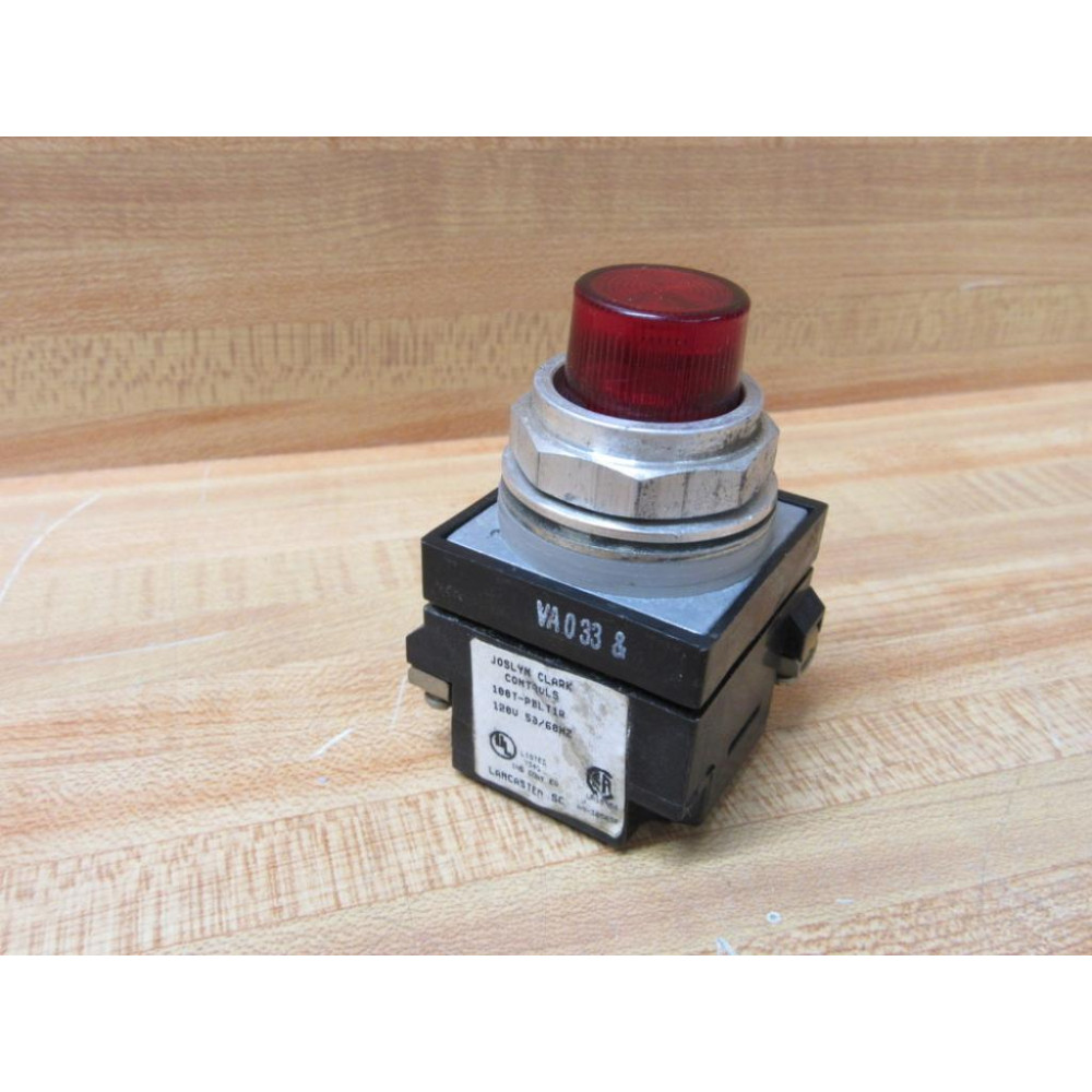 Joslyn Clark 100T-PBLT1R Danaher Illum Push Button 100TPBLT1R - Used