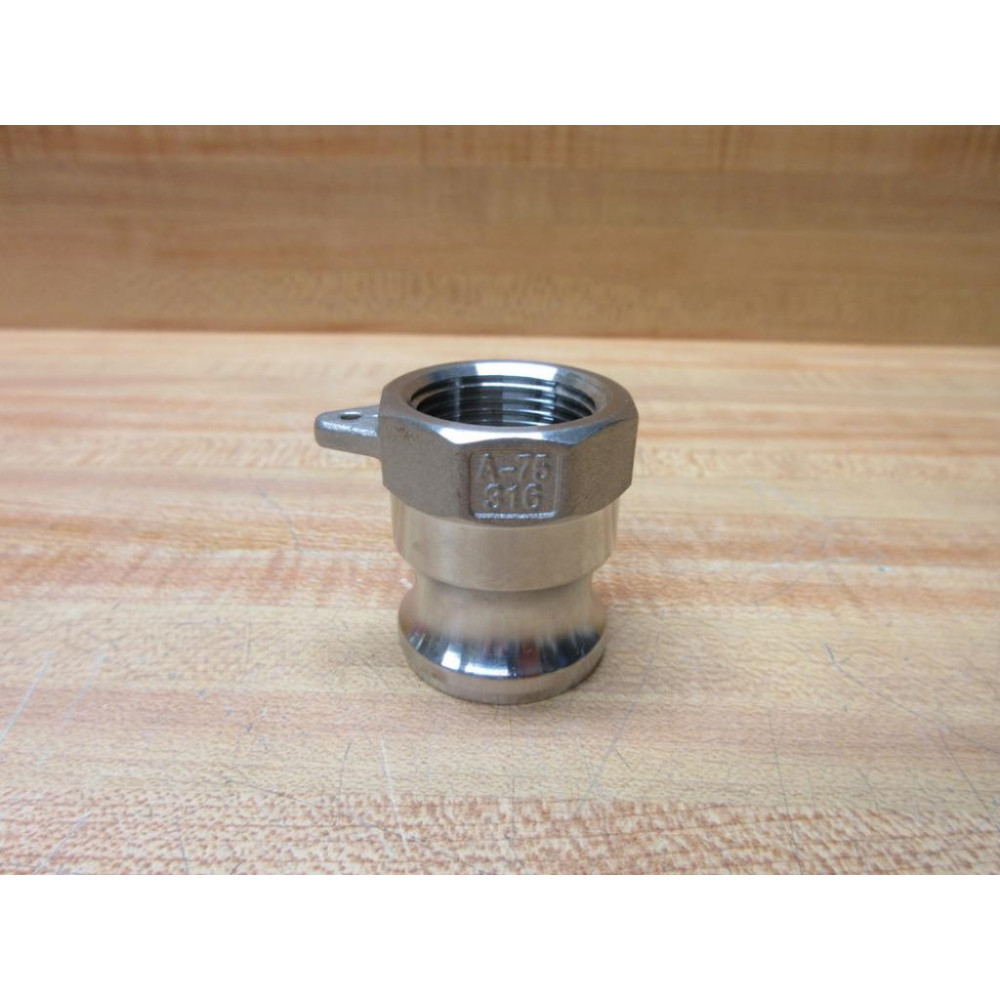 Dixon G75-A-SS Cam And Groove Coupling A-75-316 - New No Box