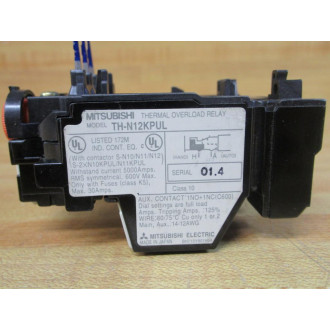 Mitsubishi TH-N12KPUL Thermal Overload Relay THN12KPUL 1.7 - 2.5A - New No Box