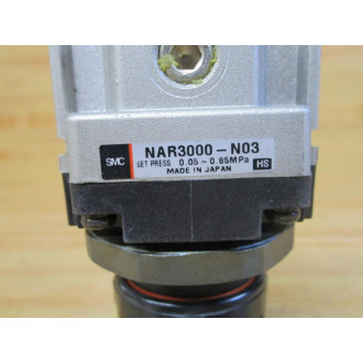 SMC NAR3000-N03 Pneumatic Regulator NAR3000N03 - New No Box
