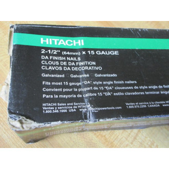 Hitachi 14318 2-12" Finish Nails (Pack of 2700)