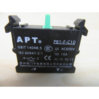 Siemens APT PB1-F-C10 Contact Block