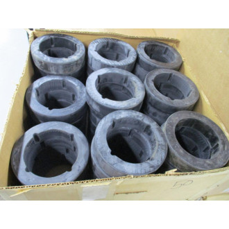 J-Morco JM451046 6" Solid Press-On Donut 769000929 (Pack of 50)