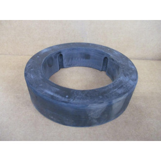 J-Morco JM451046 6" Solid Press-On Donut 769000929 (Pack of 50)