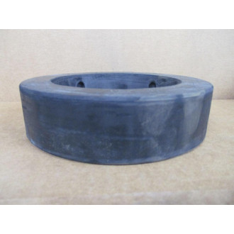 J-Morco JM451046 6" Solid Press-On Donut 769000929 (Pack of 50)