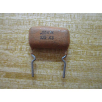 Generic 100-X3-.0047K Capacitor 100-X3 (Pack of 7) - New No Box