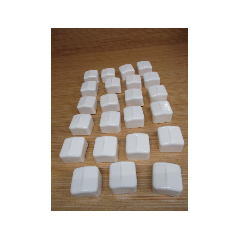 Unistrut P2860-10 White End Cap P286010 (Pack of 23) - New No Box