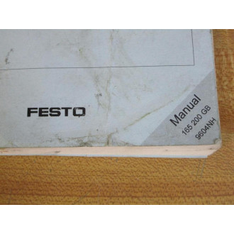 Festo 165 200 GB CP Valve Terminal Manual 9604NH - Used