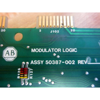 Allen Bradley 50387-002 Modulator Logic 50387002 Rev.01 - Used