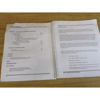 Marposs E4N V2.7 Operation And Programming Manual E4NV27 - Used