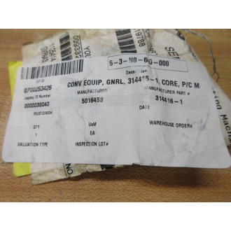 Paper Converting Machine 314416-001-0 Conveyor Equipment 314416-1 - New No Box