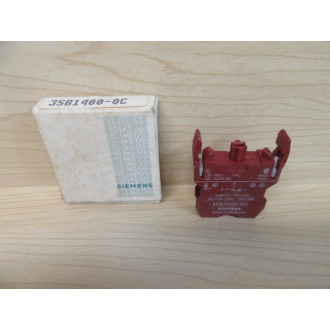 Siemens 3SB1400-0C Block 3SB14000C