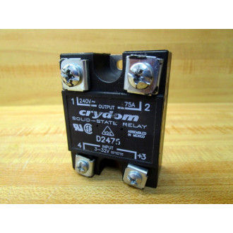Crydom D2475 Solid-State Relay - Used